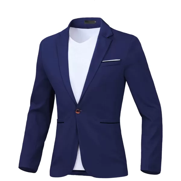Mens Casual Blazer Suit Jackets Slim Fit Linen Business Sport Coat
