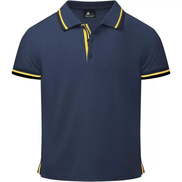 GEEK LIGHTING Boys' Short Sleeve Polo Shirts School Uniforms T-Shirt for Kids and Teens 6-16 Years