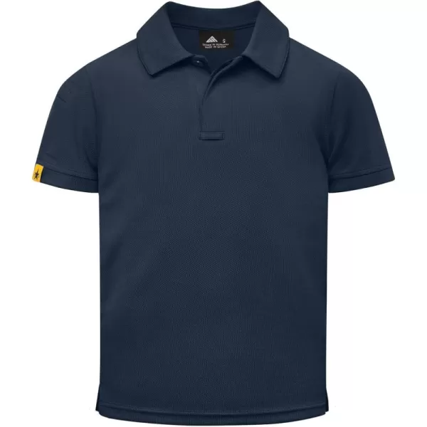 GEEK LIGHTING Boys' Short Sleeve Polo Shirts School Uniforms T-Shirt for Kids and Teens 6-16 Years