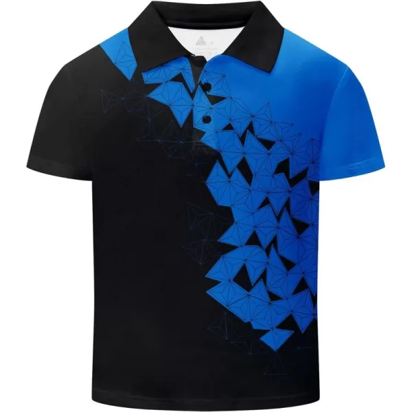 GEEK LIGHTING Boys' Short Sleeve Polo Shirts School Uniforms T-Shirt for Kids and Teens 6-16 Years