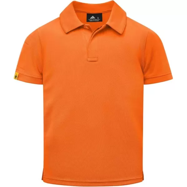 GEEK LIGHTING Boys' Short Sleeve Polo Shirts School Uniforms T-Shirt for Kids and Teens 6-16 Years