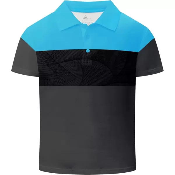 GEEK LIGHTING Boys' Short Sleeve Polo Shirts School Uniforms T-Shirt for Kids and Teens 6-16 Years