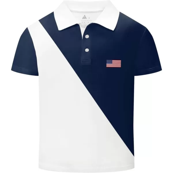 GEEK LIGHTING Boys' Short Sleeve Polo Shirts School Uniforms T-Shirt for Kids and Teens 6-16 Years