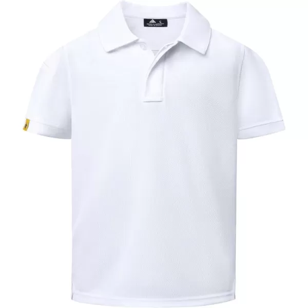 GEEK LIGHTING Boys' Short Sleeve Polo Shirts School Uniforms T-Shirt for Kids and Teens 6-16 Years