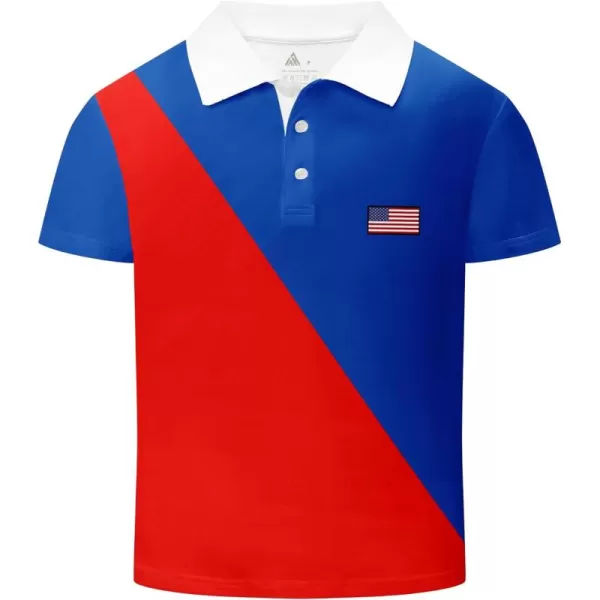 GEEK LIGHTING Boys' Short Sleeve Polo Shirts School Uniforms T-Shirt for Kids and Teens 6-16 Years