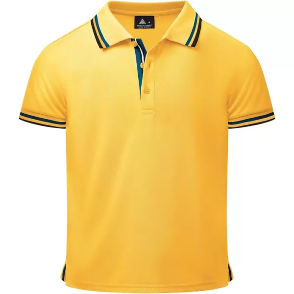 GEEK LIGHTING Boys' Short Sleeve Polo Shirts School Uniforms T-Shirt for Kids and Teens 6-16 Years