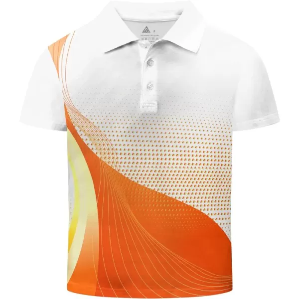 GEEK LIGHTING Boys' Short Sleeve Polo Shirts School Uniforms T-Shirt for Kids and Teens 6-16 Years