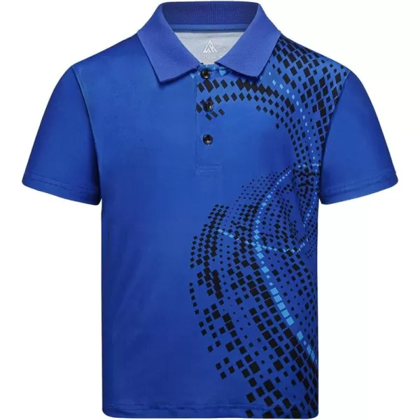 GEEK LIGHTING Boys' Short Sleeve Polo Shirts School Uniforms T-Shirt for Kids and Teens 6-16 Years