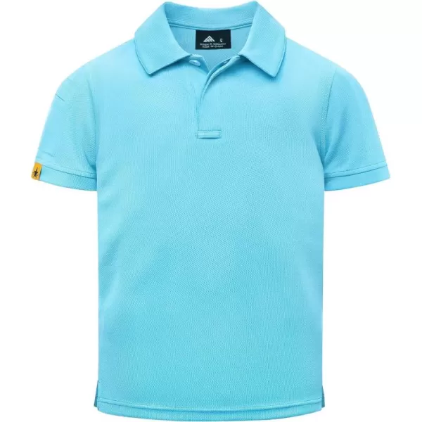 GEEK LIGHTING Boys' Short Sleeve Polo Shirts School Uniforms T-Shirt for Kids and Teens 6-16 Years