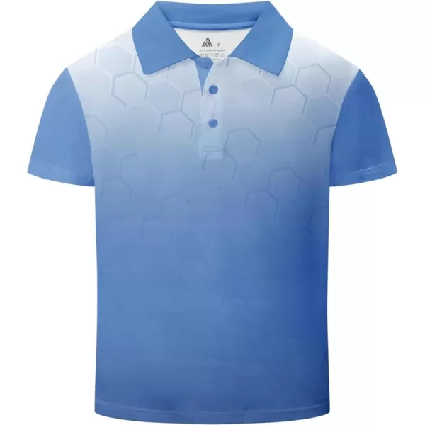 GEEK LIGHTING Boys' Short Sleeve Polo Shirts School Uniforms T-Shirt for Kids and Teens 6-16 Years