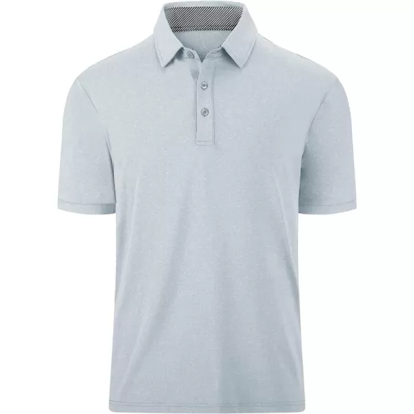 GEEK LIGHTING Golf Shirts for Men Short Sleeve Moisture Wicking Shirts Summer Casual Tops