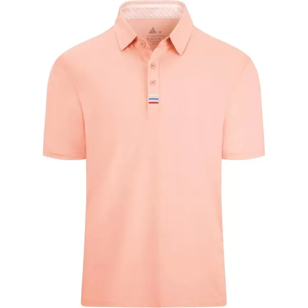 GEEK LIGHTING Golf Shirts for Men Short Sleeve Moisture Wicking Shirts Summer Casual Tops