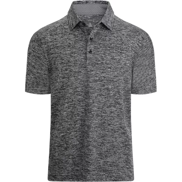 GEEK LIGHTING Golf Shirts for Men Short Sleeve Moisture Wicking Shirts Summer Casual Tops