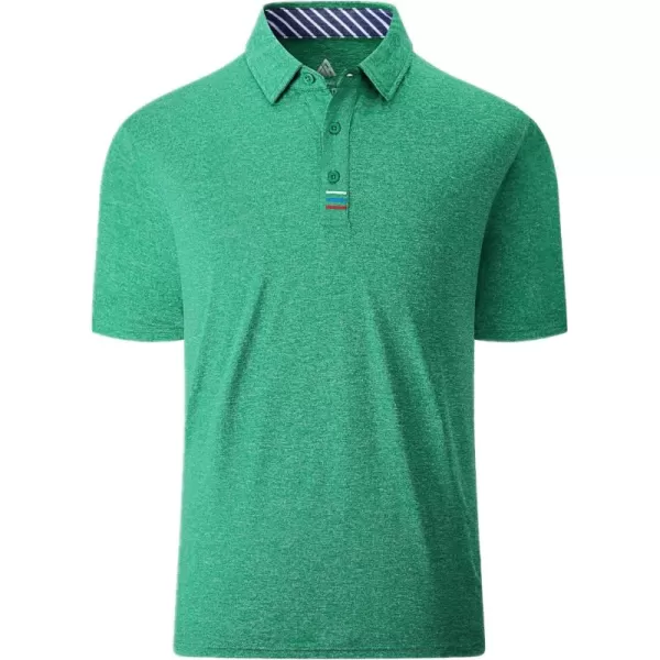 GEEK LIGHTING Golf Shirts for Men Short Sleeve Moisture Wicking Shirts Summer Casual Tops