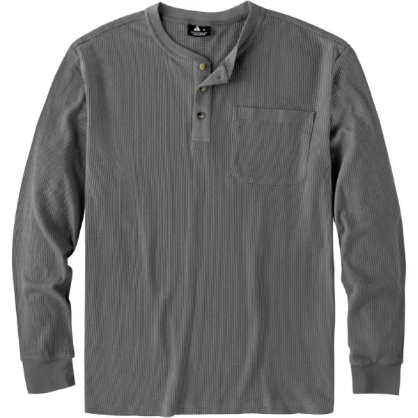 GEEK LIGHTING Men's Long Sleeve Henley Shirt Casual Button Basic T Shirts Regular Fit Neck Tee