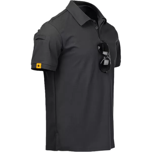 GEEK LIGHTING Mens Polo Shirt Sport Casual Short Sleeve Golf Tennis T-Shirt