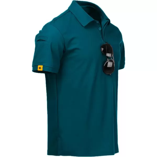 GEEK LIGHTING Mens Polo Shirt Sport Casual Short Sleeve Golf Tennis T-Shirt