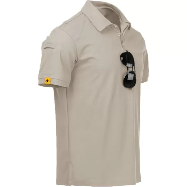 GEEK LIGHTING Mens Polo Shirt Sport Casual Short Sleeve Golf Tennis T-Shirt