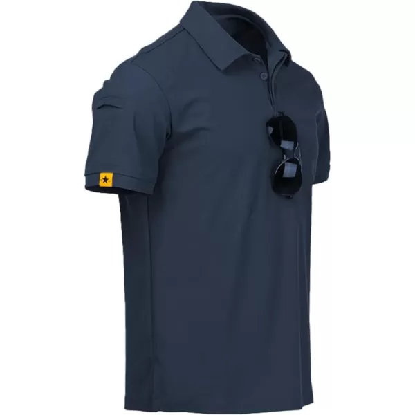 GEEK LIGHTING Mens Polo Shirt Sport Casual Short Sleeve Golf Tennis T-Shirt