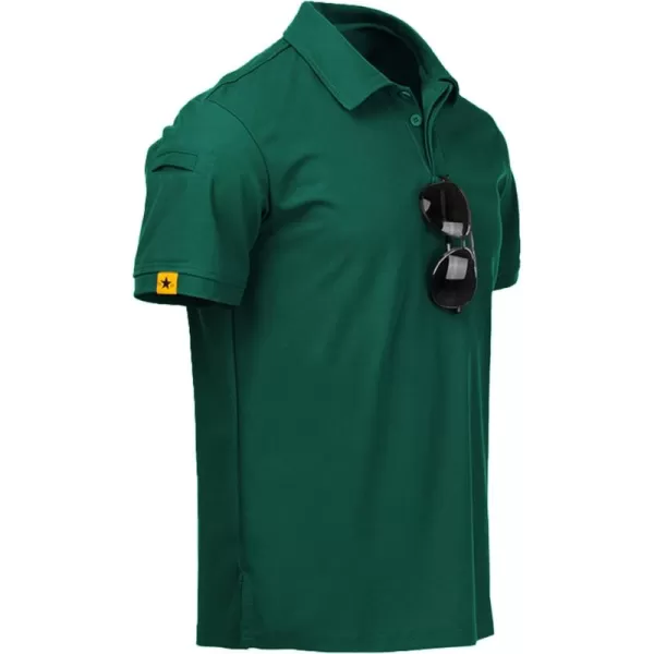 GEEK LIGHTING Mens Polo Shirt Sport Casual Short Sleeve Golf Tennis T-Shirt
