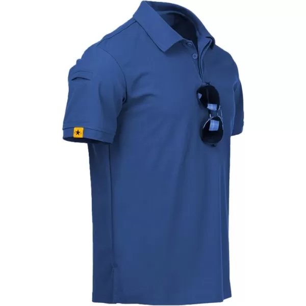 GEEK LIGHTING Mens Polo Shirt Sport Casual Short Sleeve Golf Tennis T-Shirt