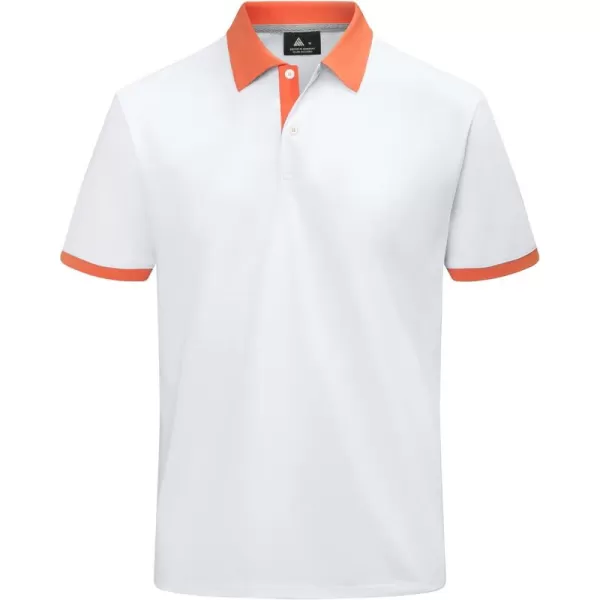 GEEK LIGHTING Polo Shirts for Men Short Sleeve Summer Causal Collared Golf Tennis T-Shirt