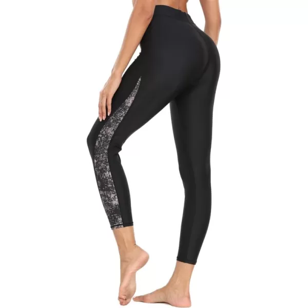 GEEK LIGHTING Swim Pants for Women Long Swimming Leggings SPF Swim Tights Rash Guard Water Wetsuit Dive Kayaking Pants