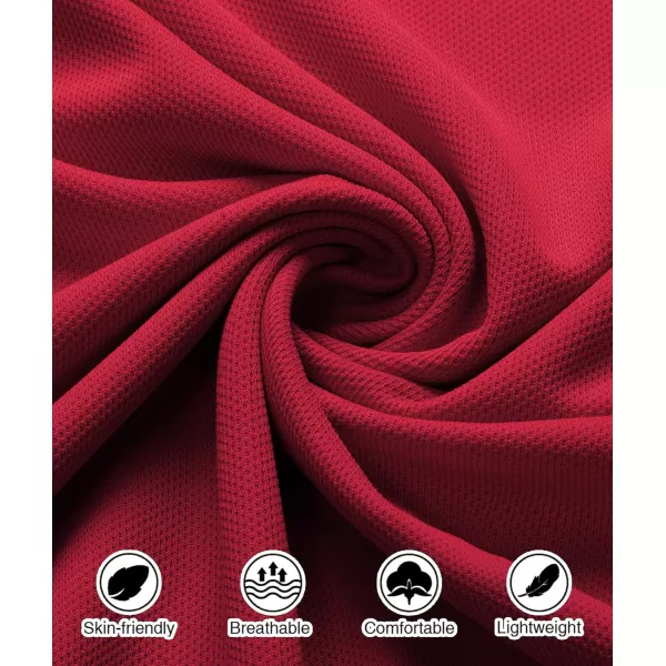 GEEK LIGHTING Polo Shirts for Men Short Sleeve Collared Golf Breathable Casual T-Shirt