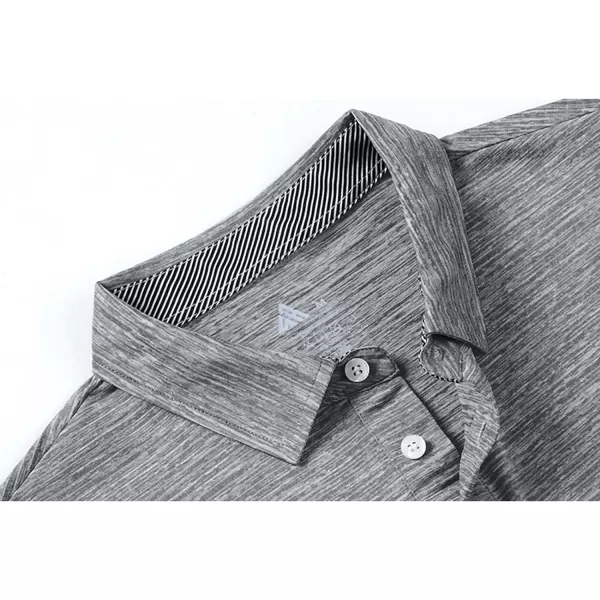 GEEK LIGHTING Golf Shirts for Men Short Sleeve Moisture Wicking Shirts Summer Casual Tops