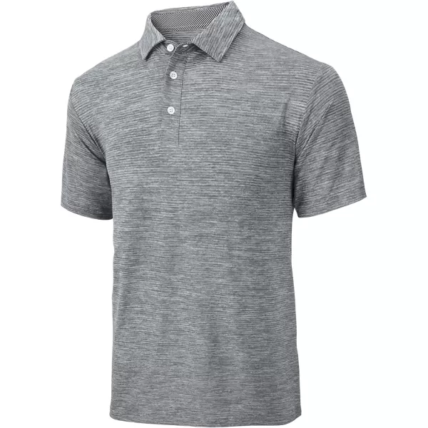 GEEK LIGHTING Golf Shirts for Men Short Sleeve Moisture Wicking Shirts Summer Casual Tops