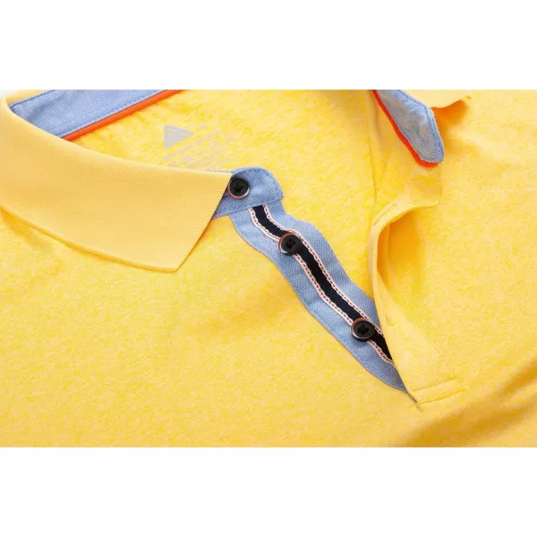 GEEK LIGHTING Golf Shirts for Men Short Sleeve Moisture Wicking Shirts Summer Casual Tops