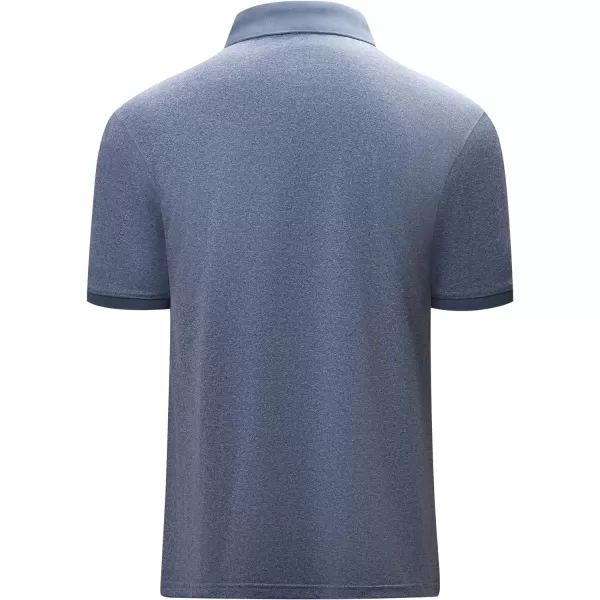GEEK LIGHTING Golf Shirts for Men Short Sleeve Moisture Wicking Shirts Summer Casual Tops