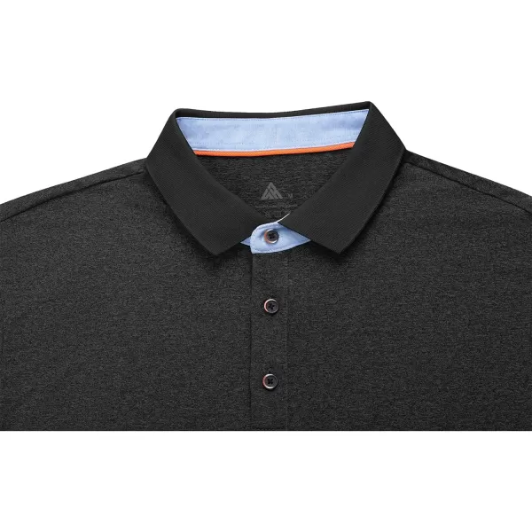 GEEK LIGHTING Golf Shirts for Men Short Sleeve Moisture Wicking Shirts Summer Casual Tops