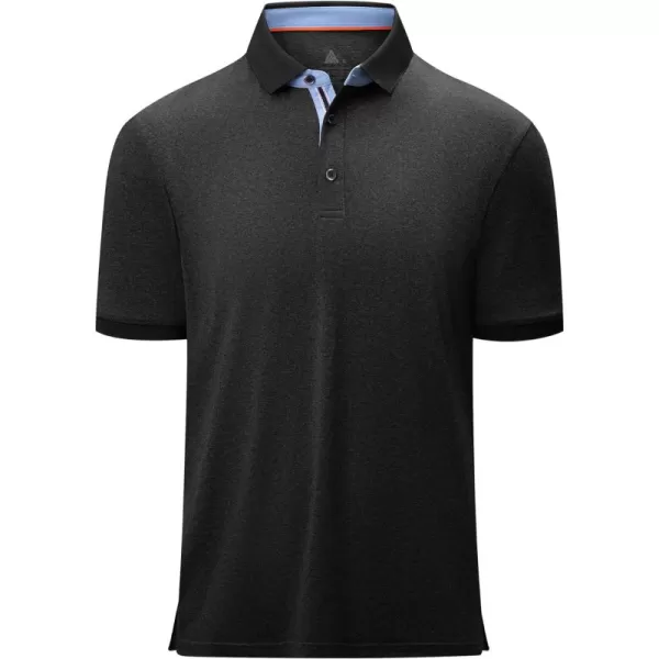 GEEK LIGHTING Golf Shirts for Men Short Sleeve Moisture Wicking Shirts Summer Casual Tops