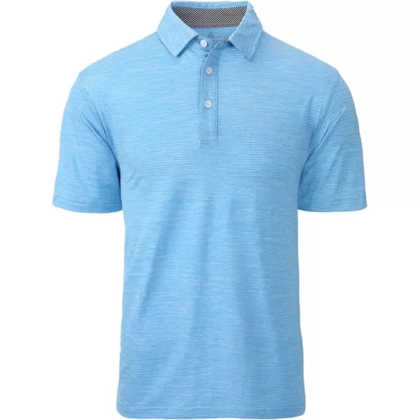 GEEK LIGHTING Golf Shirts for Men Short Sleeve Moisture Wicking Shirts Summer Casual Tops