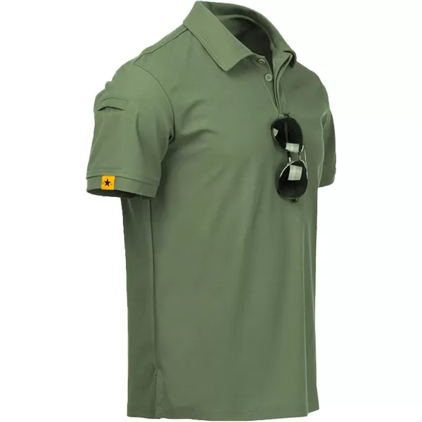 GEEK LIGHTING Mens Polo Shirt Casual Sport Short Sleeve Golf Tennis T-Shirt 3 Pack
