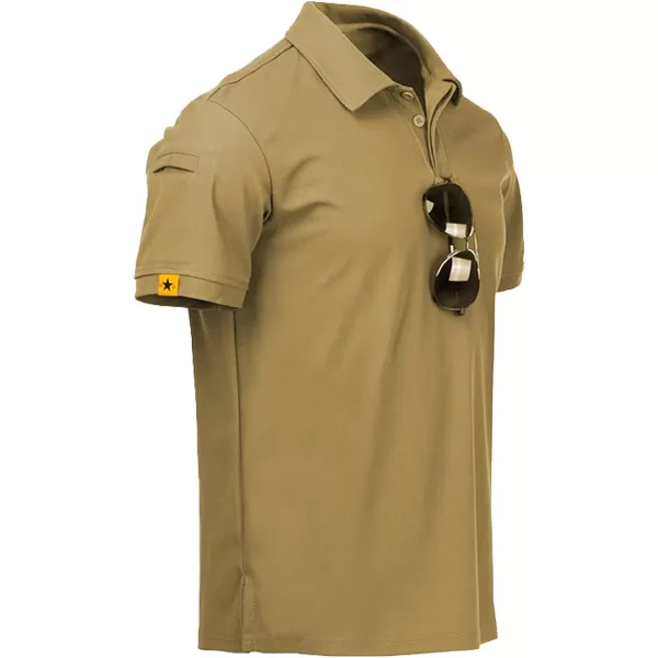 GEEK LIGHTING Mens Polo Shirt Casual Sport Short Sleeve Golf Tennis T-Shirt 3 Pack