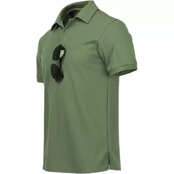 GEEK LIGHTING Mens Polo Shirt Casual Sport Short Sleeve Golf Tennis T-Shirt 3 Pack