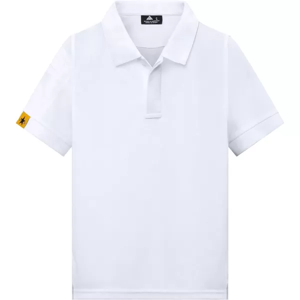 GEEK LIGHTING Boys' Short Sleeve Polo Shirts School Uniforms T-Shirt for Kids and Teens 6-16 Years