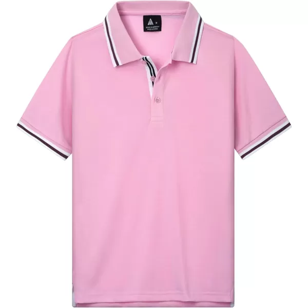 GEEK LIGHTING Boys' Short Sleeve Polo Shirts School Uniforms T-Shirt for Kids and Teens 6-16 Years