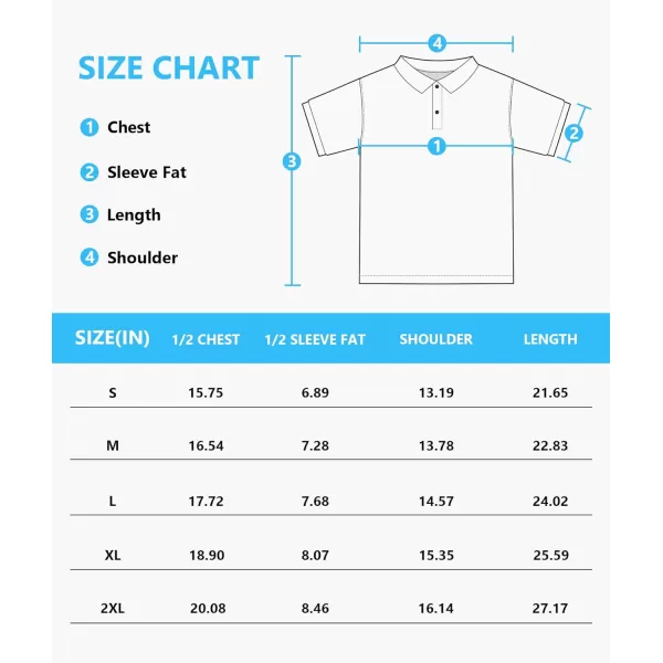GEEK LIGHTING Boys' Short Sleeve Polo Shirts School Uniforms T-Shirt for Kids and Teens 6-16 Years