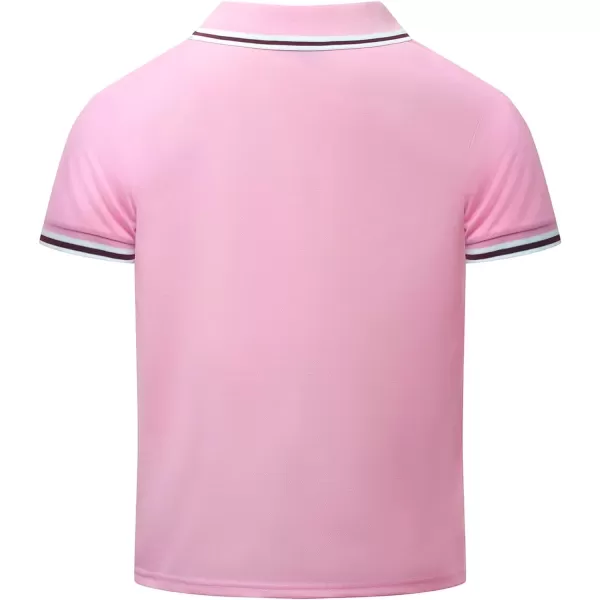 GEEK LIGHTING Boys' Short Sleeve Polo Shirts School Uniforms T-Shirt for Kids and Teens 6-16 Years