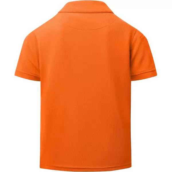 GEEK LIGHTING Boys' Short Sleeve Polo Shirts School Uniforms T-Shirt for Kids and Teens 6-16 Years
