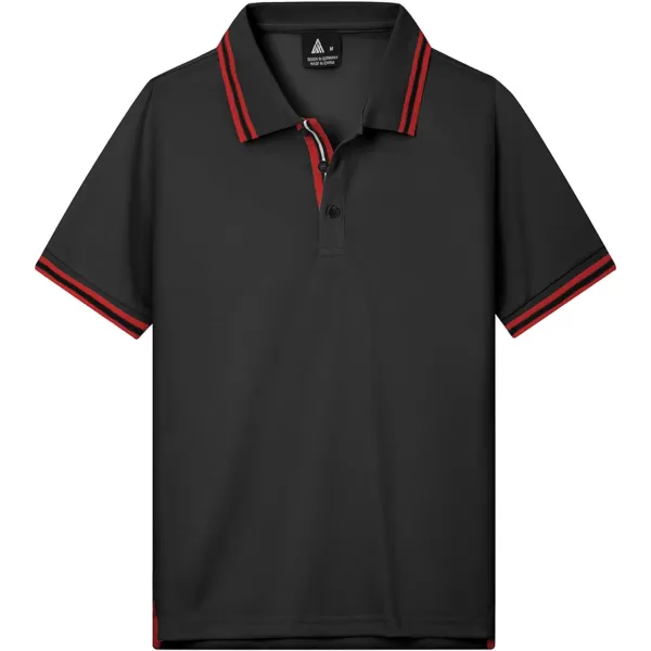 GEEK LIGHTING Boys' Short Sleeve Polo Shirts School Uniforms T-Shirt for Kids and Teens 6-16 Years