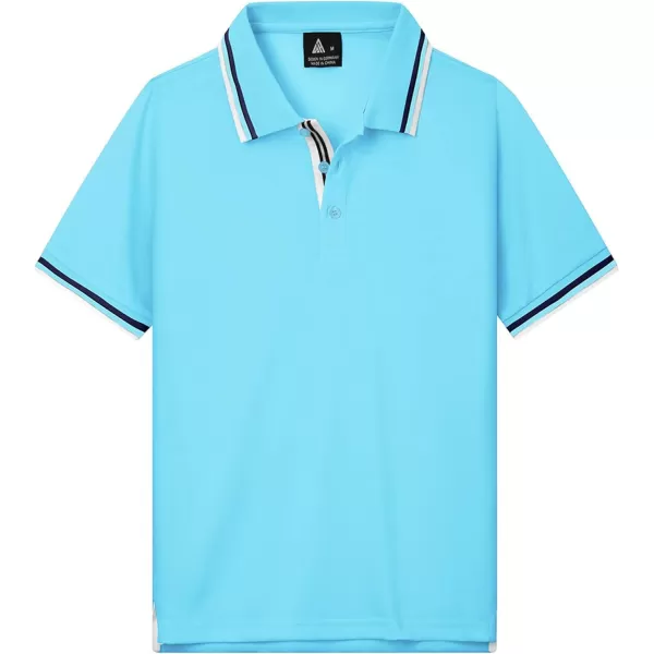 GEEK LIGHTING Boys' Short Sleeve Polo Shirts School Uniforms T-Shirt for Kids and Teens 6-16 Years