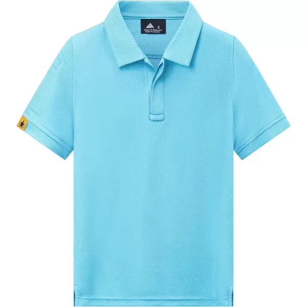 GEEK LIGHTING Boys' Short Sleeve Polo Shirts School Uniforms T-Shirt for Kids and Teens 6-16 Years