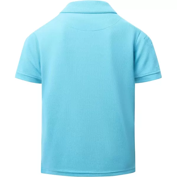 GEEK LIGHTING Boys' Short Sleeve Polo Shirts School Uniforms T-Shirt for Kids and Teens 6-16 Years