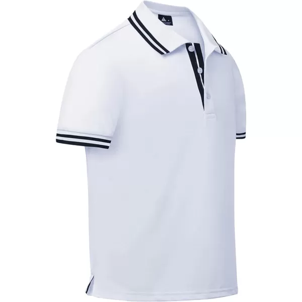 GEEK LIGHTING Boys' Short Sleeve Polo Shirts School Uniforms T-Shirt for Kids and Teens 6-16 Years