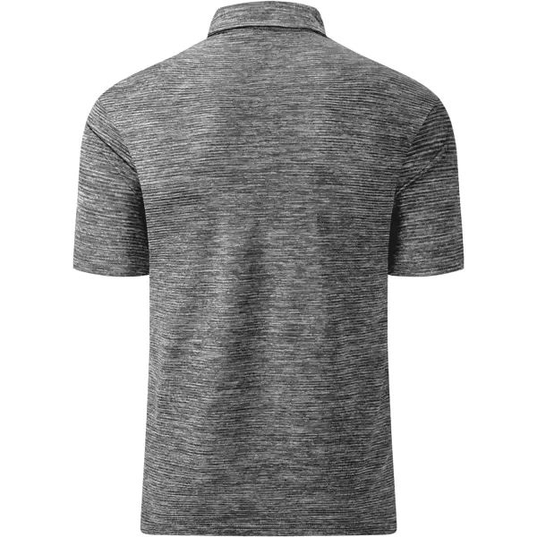 GEEK LIGHTING Golf Shirts for Men Short Sleeve Moisture Wicking Shirts Summer Casual Tops