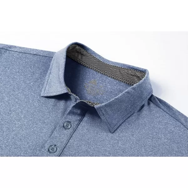 GEEK LIGHTING Golf Shirts for Men Short Sleeve Moisture Wicking Shirts Summer Casual Tops
